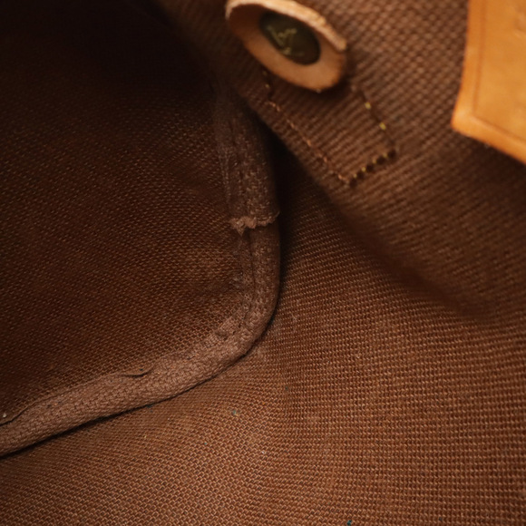 LOUIS VUITTON Brown Monogram Mini Speedy Shoulder Bag - Picture 9 of 10